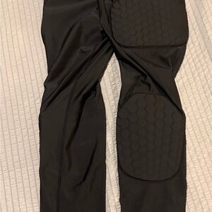 Black Padded Athletic Pants